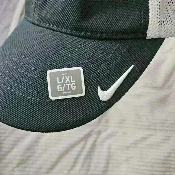 Nike Golf- Dekalb Seed Corn winged flying logo. Size L/XL. Gray & white gold - Picture 3 of 8